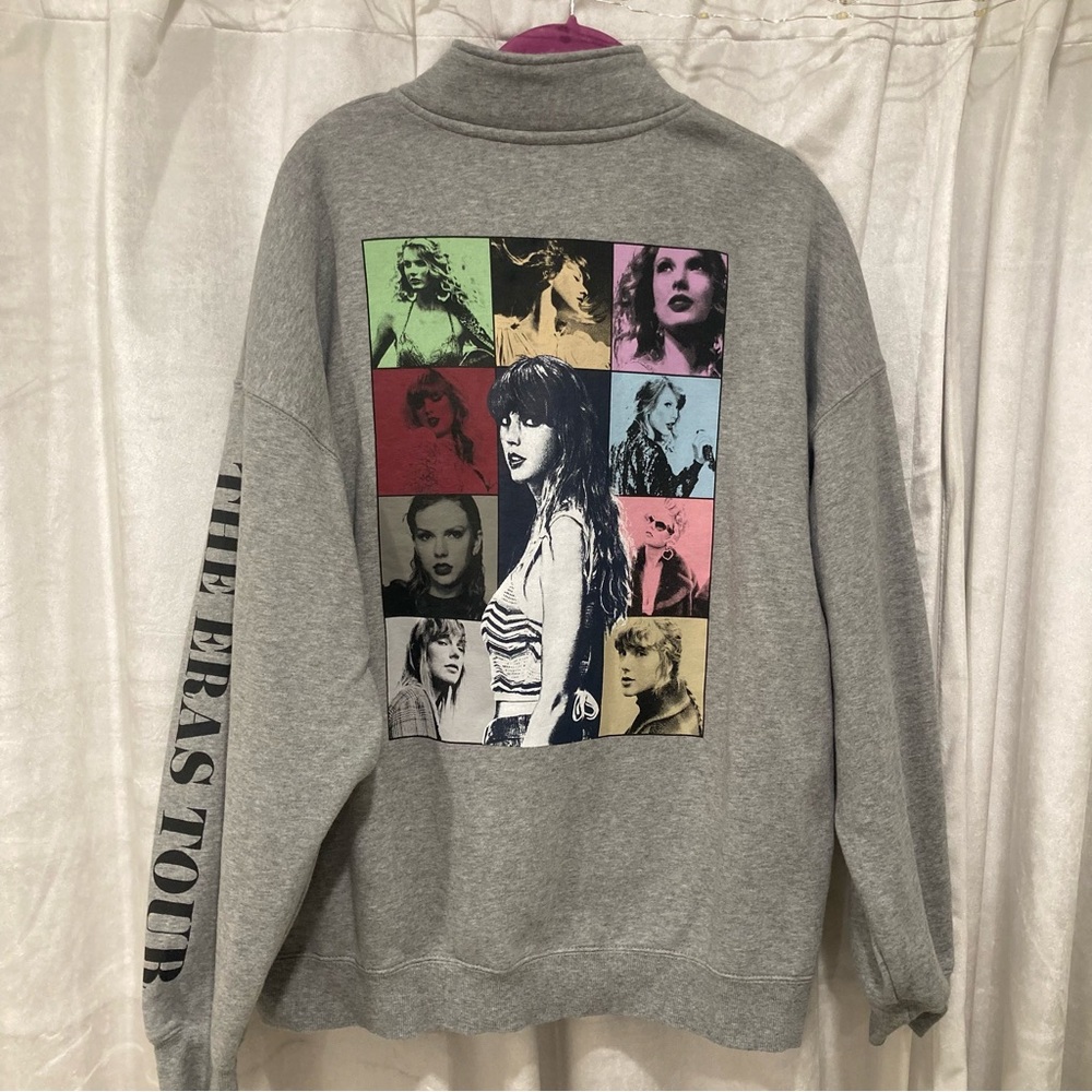 Taylor Swift Era’s Tour Grey Quarter Zip